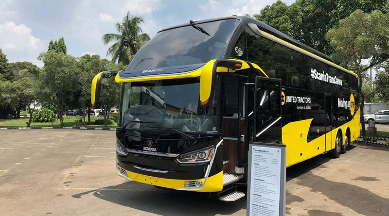 Bus Scania Trans Jawa dari United Tractors